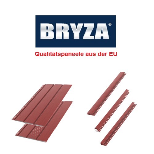 Kunststoffpaneele rot 00m - rot, b-3,00m