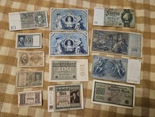 Alte Geldscheine Konvolut
