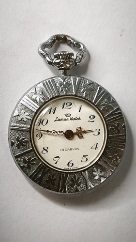 Vintage taschenuhr handaufzug - vintage,
