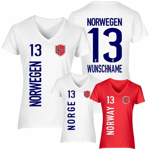 Fanshirt norwegen trikot damen - trikot,