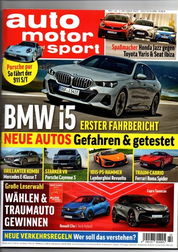 Zeitschrift auto motor sport - ,