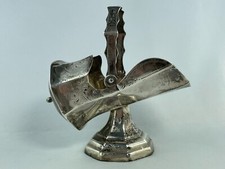 Antik Zuckerschütte Niederlande / Holland 833 Silber 1857 ? Detailreich verziert
