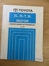 Toyota Zusatz-Werkstatthandbuch 2L,2L-T, 5L MOTOR, Hiace, Hilux, Dyna Juni 1998