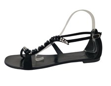 Giuseppe Zanotti Black Leather