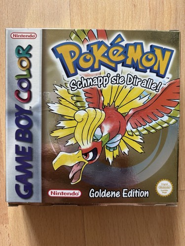 Pokémon goldene edition ovp - pokémon,