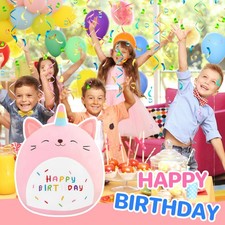 Happy Birthday Stofftier Katze