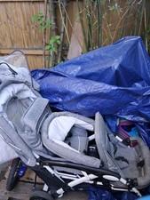 Doppelkinderwagen mit