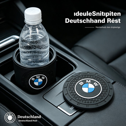 Schwarze auto getränkehalter - schwarze,