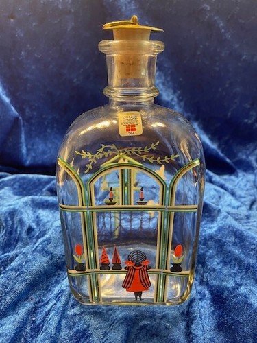 Holmegaard weihnachtsflasche - holmegaard,