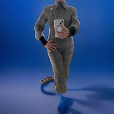 COMMA‼️Hosen Anzug Glencheck Karo taupe beige Biker Style Jacke & 3/4 Hose Gr 36