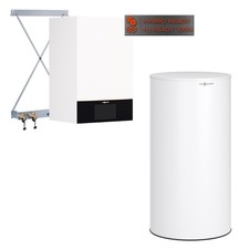 Viessmann Paket Z029811 Vitodens 200W-B2HH Gas-Brennwerttherme 25kW 160L Spei.
