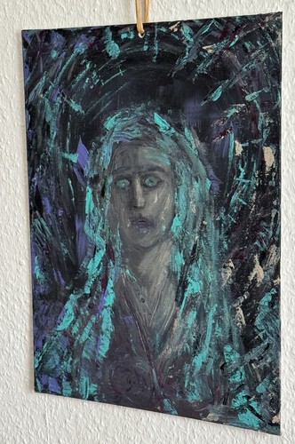 Acrylmalerei pappleinwand x - pappleinwand,