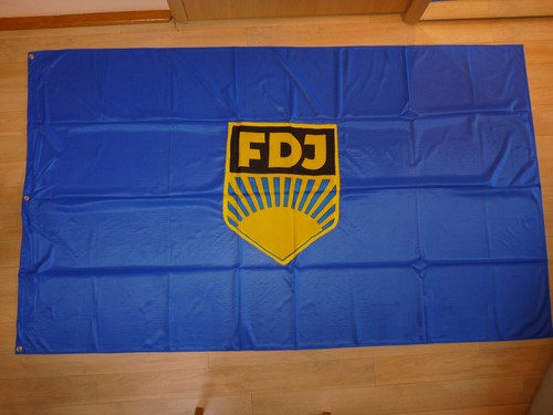 Alte original fdj fahne - fdj,