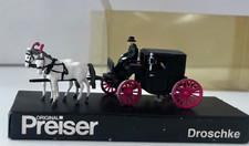 Preiser 1:87 452 Kutsche "Droschke" - TOP + OVP A2488