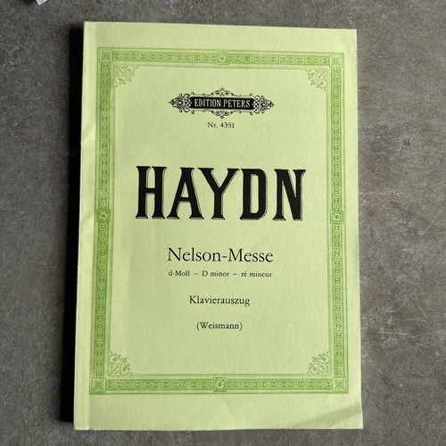 Klavierauszug haydn nelson - haydn,