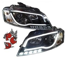Led Drl Scheinwerfer für Audi A3 8P 8PA 08-12 Facelift Hauptscheinwerfer schwarz