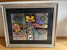 Kunstdruck hundertwasser - kunstdruck,