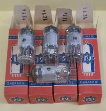 EF86 4x Röhre RSD Ladenfund Unbenutzt Tube gleiche Nummer