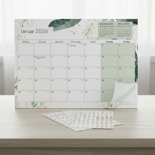 Kalender magnet kühlschrank - magnet,
