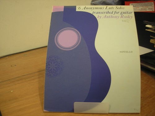 Anonymous lute solos - anonymous,