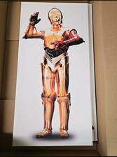 Leinwanddruck Auf Keilrahmen, Star Wars Motive, 3tlg, Je 40x80cm