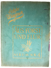 6378e Wagner Margarine Sammelbilder Album Aus Forst und Flur 4, 50 Bilder Tiere