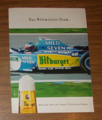 Seltene werbung bitburger pils - seltene,