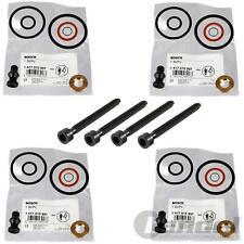 4x BOSCH PUMPE-DÜSE-DICHTSATZ TDI + DEHNSCHRAUBEN REPSATZ passend für VW AUDI