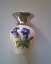 Mini Porzellanvase   Enzian /