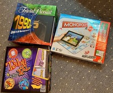 3 Stück Brettspiele Trivial