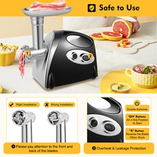 2800W Elektrischer Fleischwolf