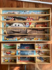 disney pixar cars, 2 Holzsetzkästen im Cars Style, 1:55-passend zu Metall Modell