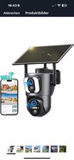 SEHMUA 4G  Solar Überwachungskamera Aussen mit SIM Karte