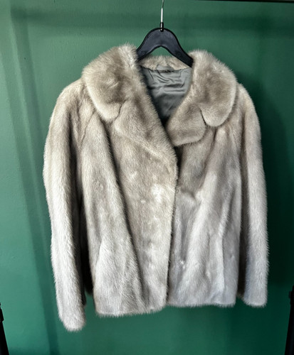 Graue nerz jacke mink - jacke, |