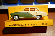 RARITÄT ! H0 1:87 Artapo model C 014 Wartburg 311 Limousine 1959 Unbespielt  OVP