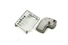 Orig Auspuff Gitter Electrolux R 460 SP Tecumseh VANTAGE 37 Rasenmäher 