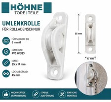 Umlenkrollen schnurröllchen - umlenkrollen,,