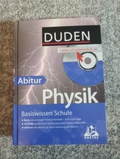 BUCH PAETEC ABITUR PHYSIK BASISWISSEN SCHULE DUDEN SCHÜLERLEXIKON Inkl. CD