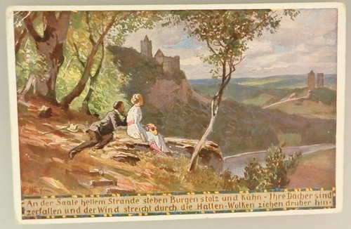 Kunst volksliederkarten - pk, "volksliederkarten