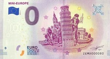 BILLET 0 EURO MINI EUROPA