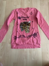 Langarmshirt Gr. 176 Pferd Wende-Pailletten