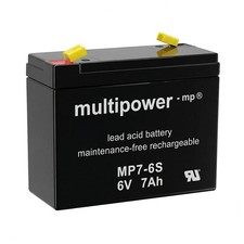 Multipower MP7-6S 6V 7Ah AGM