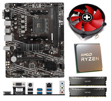 Aufrüstkit AMD Ryzen 5 5600X, 16GB DDR4-3200, MSI A520M Pro