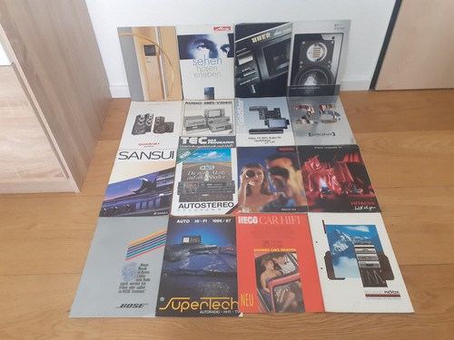 Konvolut 16x prospekte werbung - 16x,