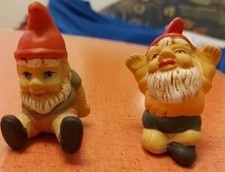 2 Gartenzwerge 7-8 cm, Dekofigur