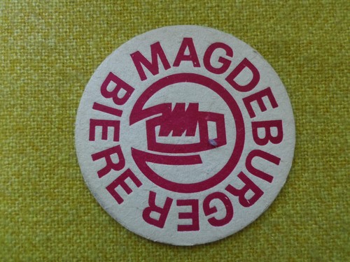 Alter bierdeckel magdeburger - alter,