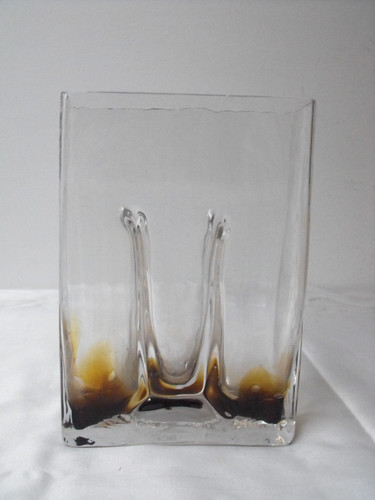 Glas vase schwere - schwere,, schmale