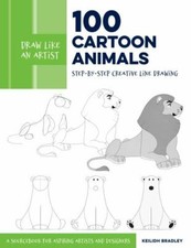 100 Cartoon Animals, Paperback