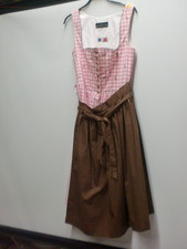 rosa kariertes Dirndl Gr. 36