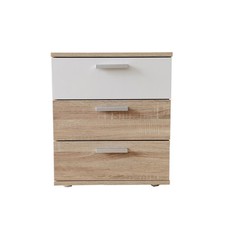 Nachtkommode 3 Schubladen Nina